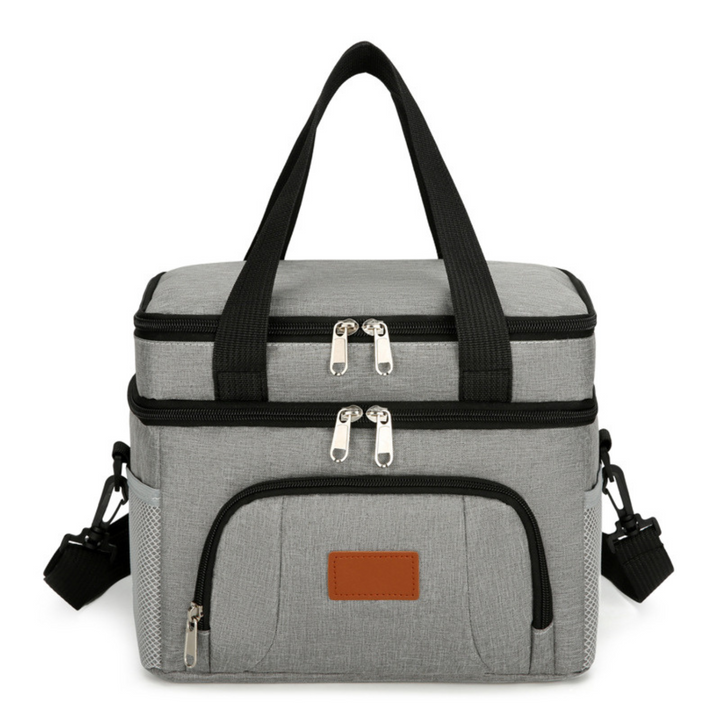 Isolierte Lunch-Tasche – Tragbare und geräumige Thermo-Kühltasche für Outdoor & Reisen